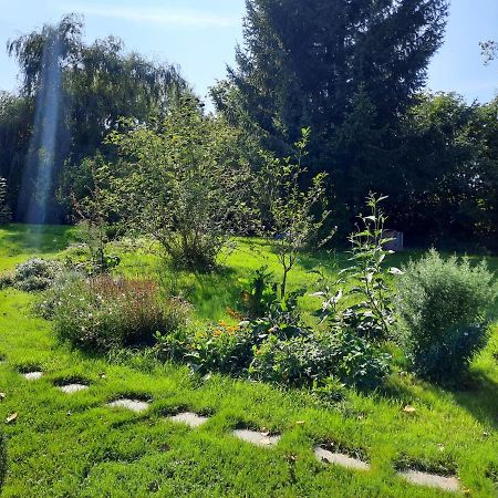 La Yourte Au Fonds Du Jardin Xhoris エクステリア 写真